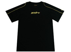 Andro 吸濕排汗T恤 No.101-黑 (台灣製) 